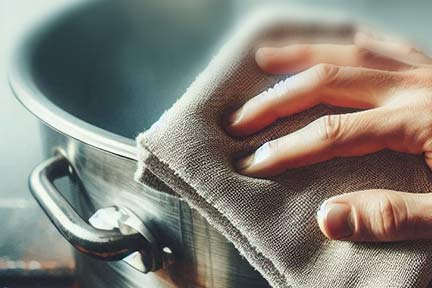 Hand cleaning pot